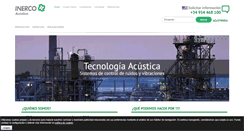 Desktop Screenshot of inercoacustica.com